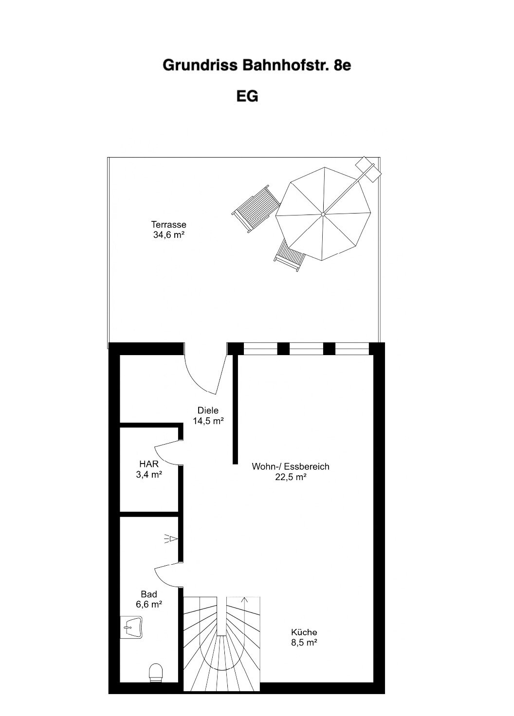 Exklusives Reihenmittelhaus zum Erstbezug