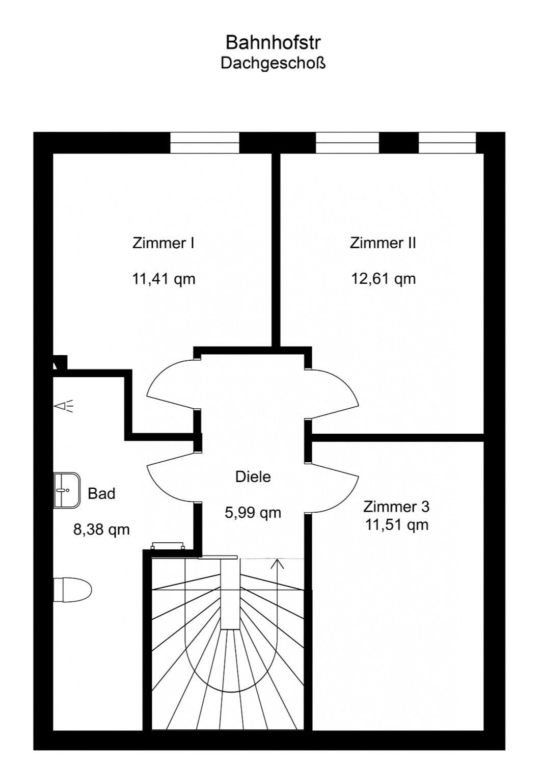 Grundriss Dachgeschoß